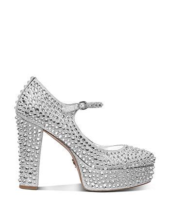 Michael Michael Kors Women's Fallon Studded Platform Mary 